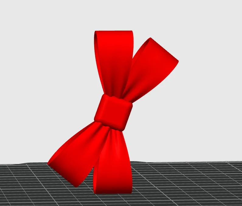 Móc Treo Giày Crocs Hình Nơ Tóc