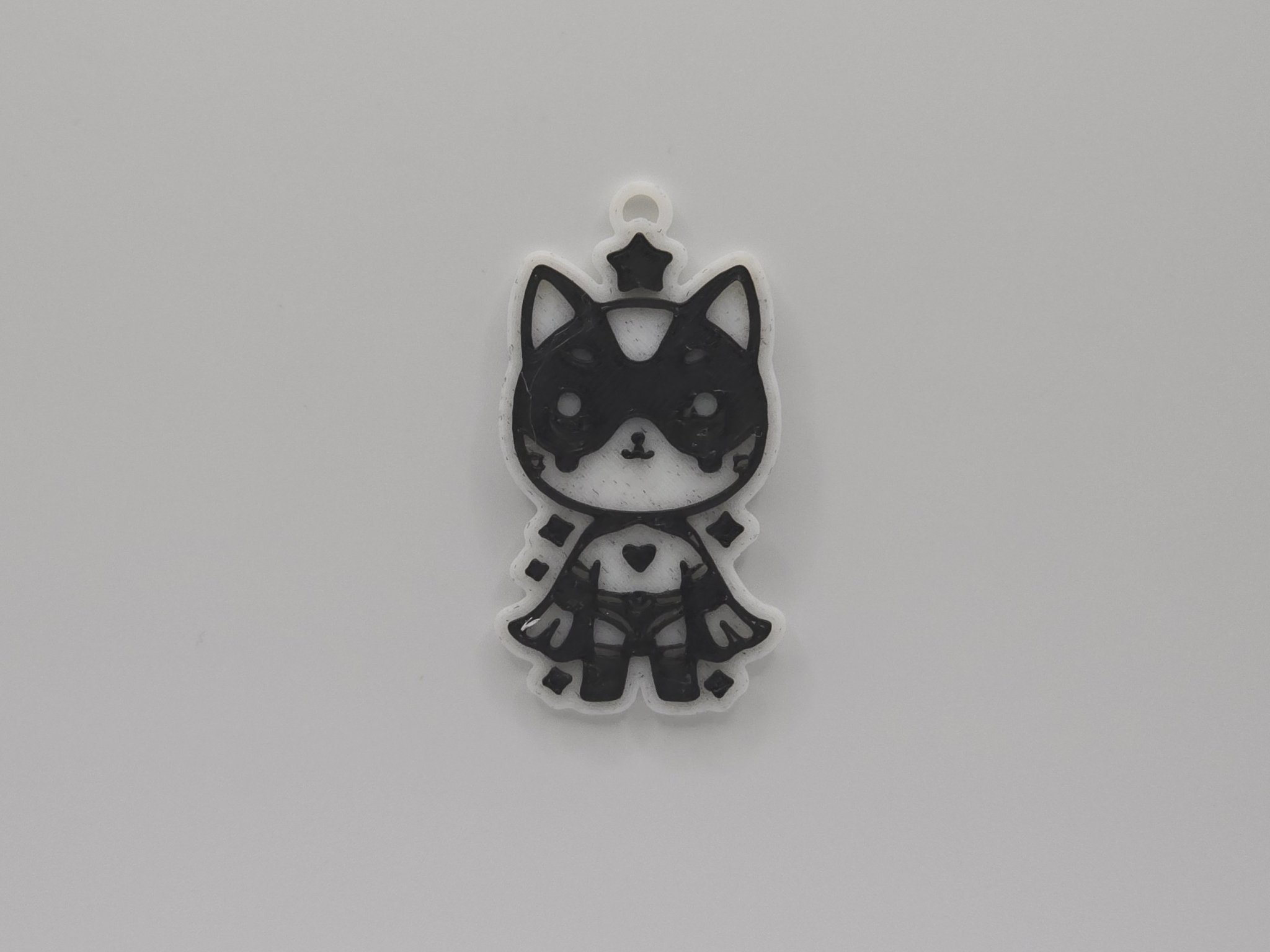 Móc Khóa Mèo Siêu Nhân Dễ Thương