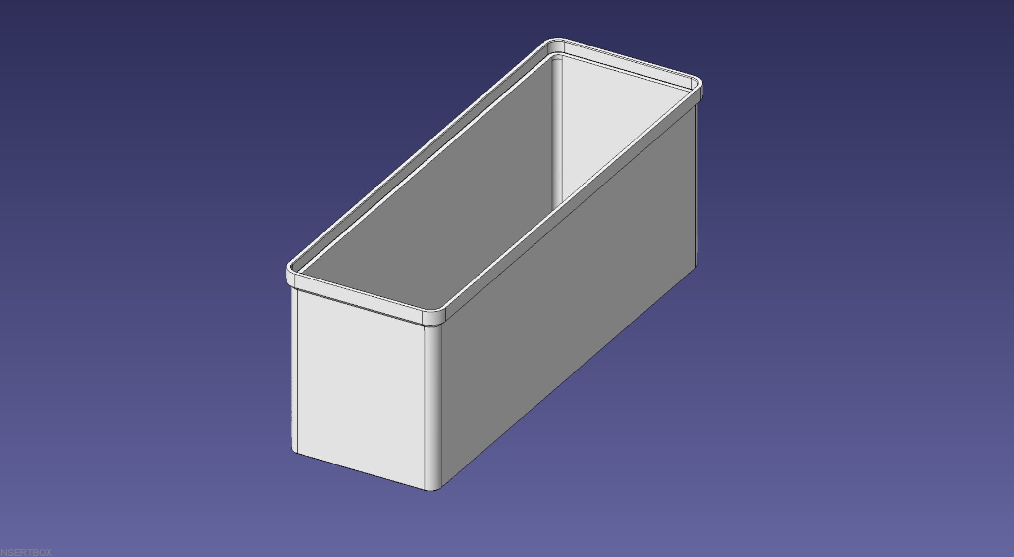 Hộp Nhét Chồng 1x3 Đơn Vị, Chiều Cao Đầy Đủ