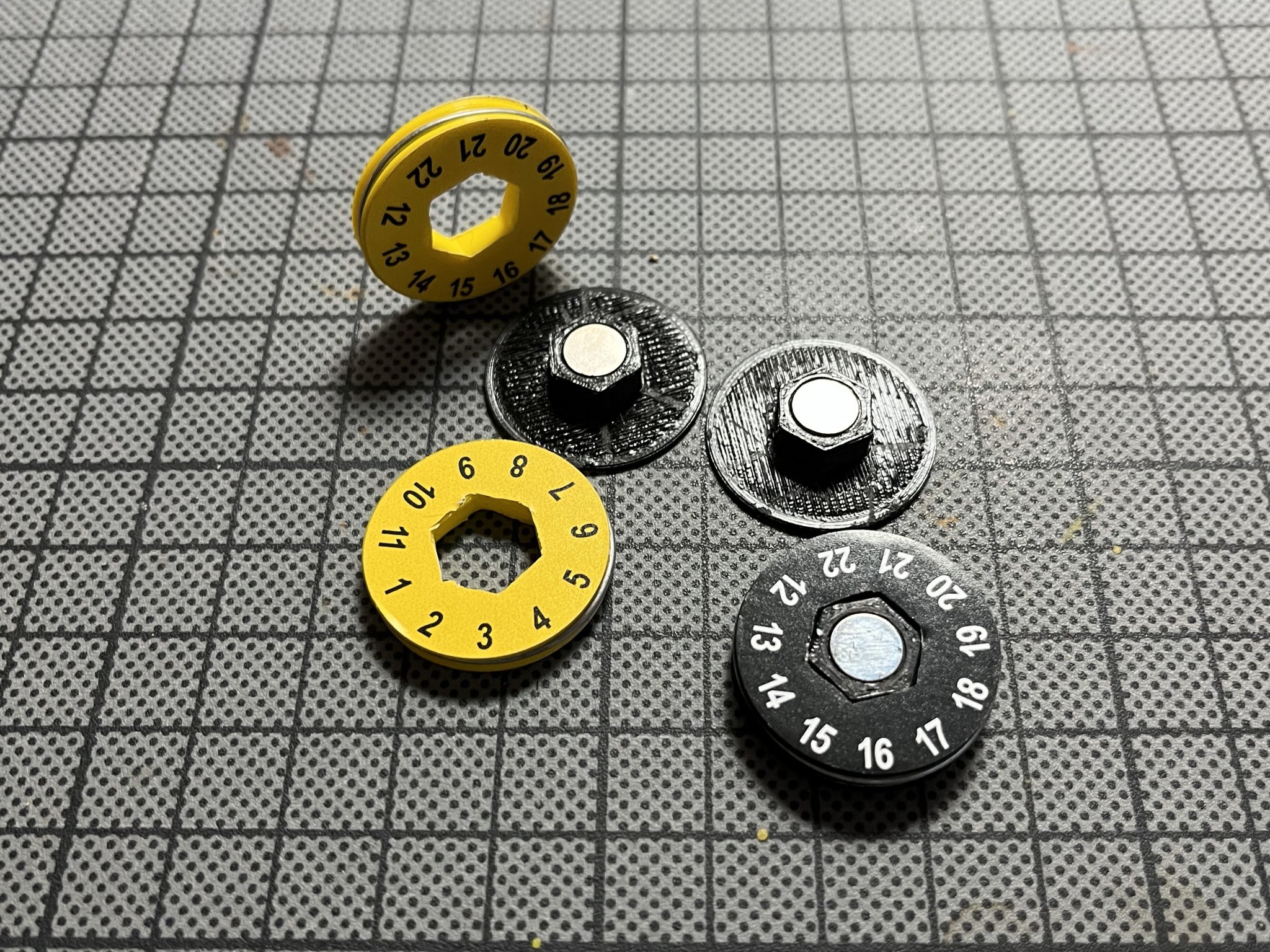 Núm Xoay HP Từ Tính Gloomhaven Frosthaven