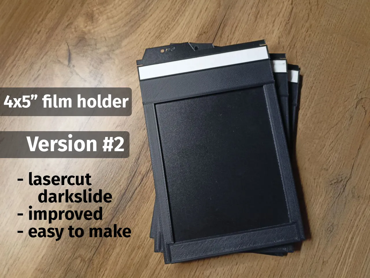 4x5 Standard Film Holder V2