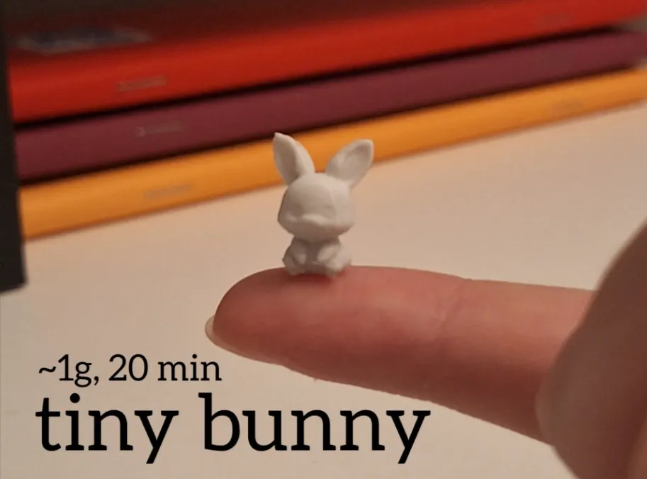Thỏ Phục Sinh Tí Hon (1,4cm)