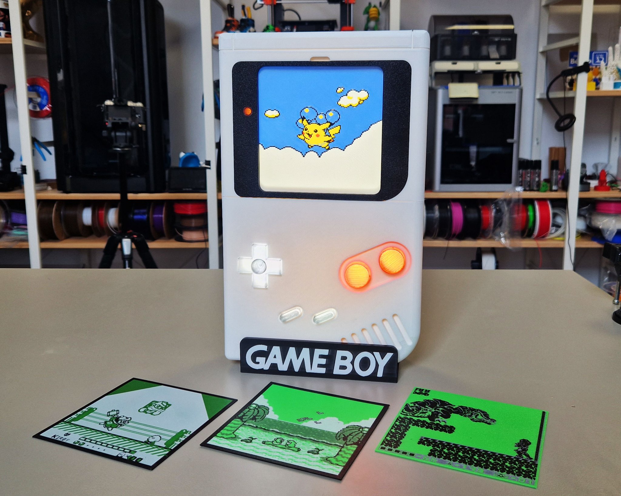 Đèn Gameboy Tự In 3D