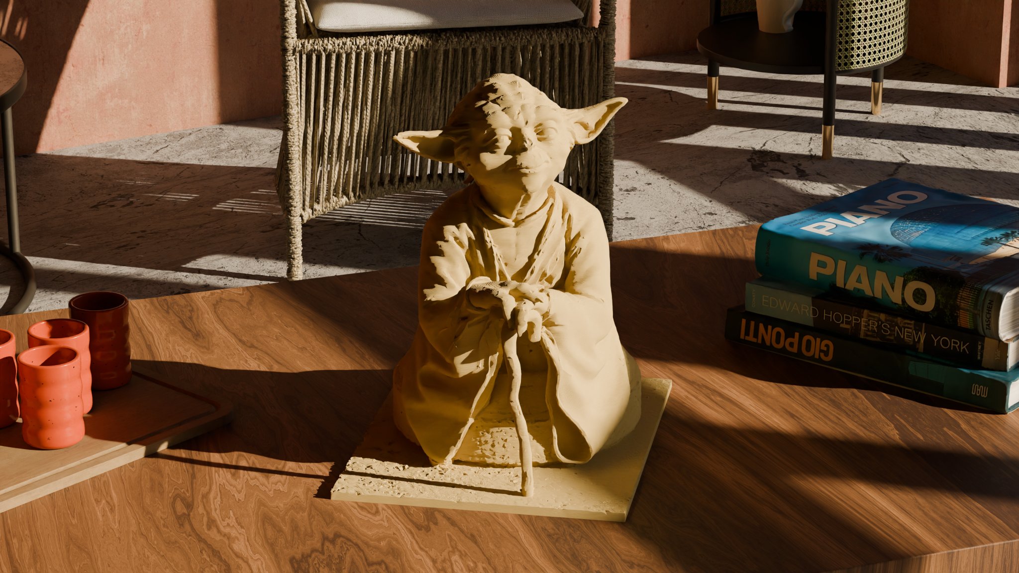 Tượng Yoda - Trang Trí Nhà Cửa Star Wars