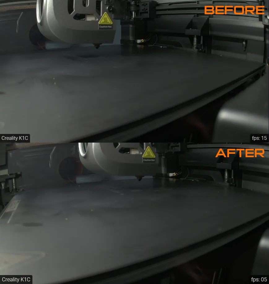 Đế Camera Góc Tốt Hơn cho Creality K1 K1C K1Max