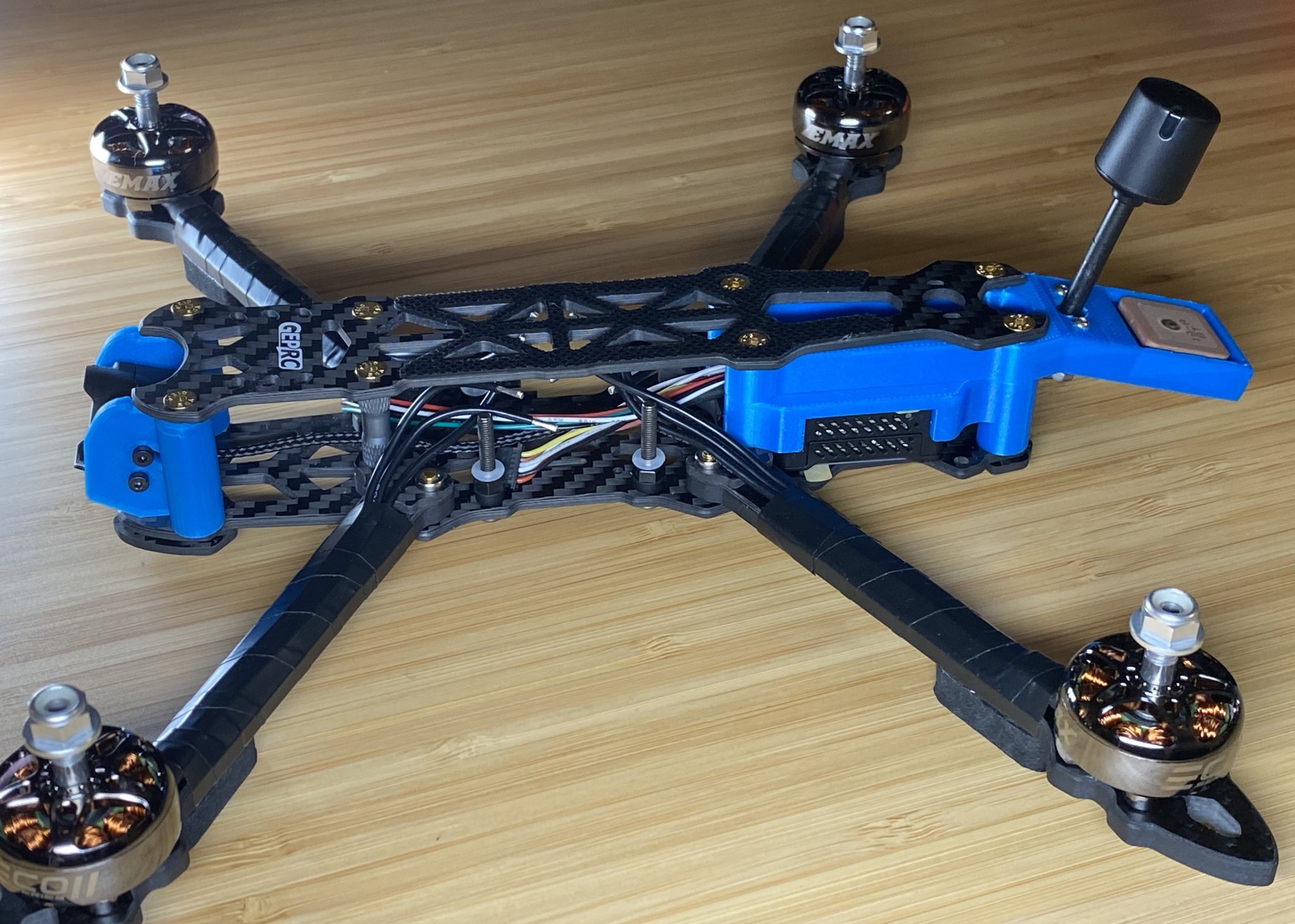 Nâng cấp GPRC Mark 4 với bộ DJI O3, Antenna, GPS và Đế Crossfire