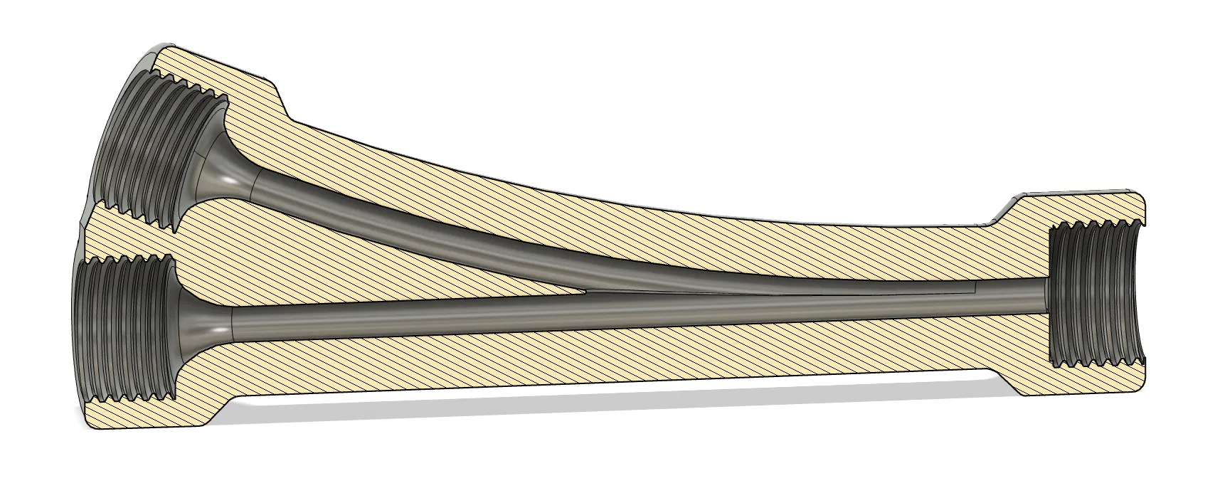 Bộ chia Y cải tiến cho Bambu Lab AMS X1C P1S P1P