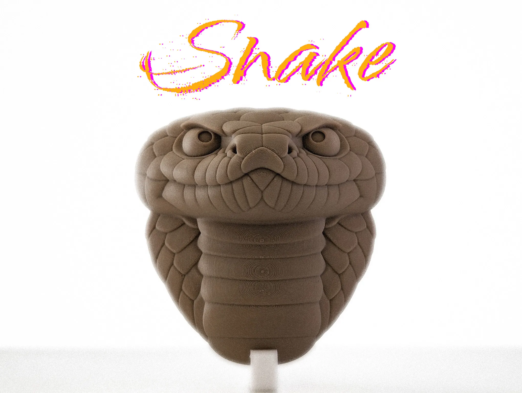 Đầu Rắn – Tác Phẩm Điêu Khắc Treo Tường Sẵn Sàng