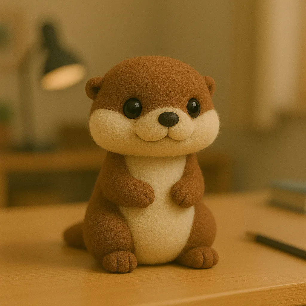 Mô Hình Rái Cá Dễ Thương