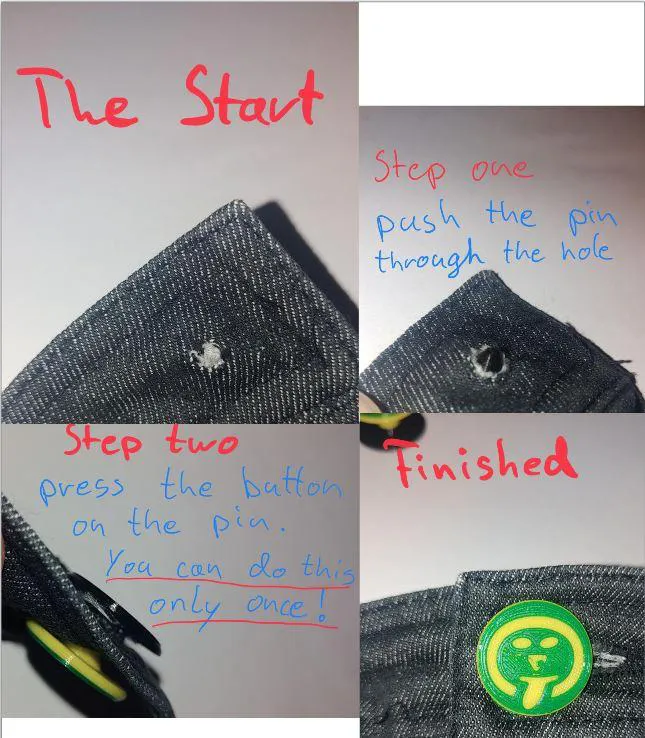 Bộ Nút Quần Jeans