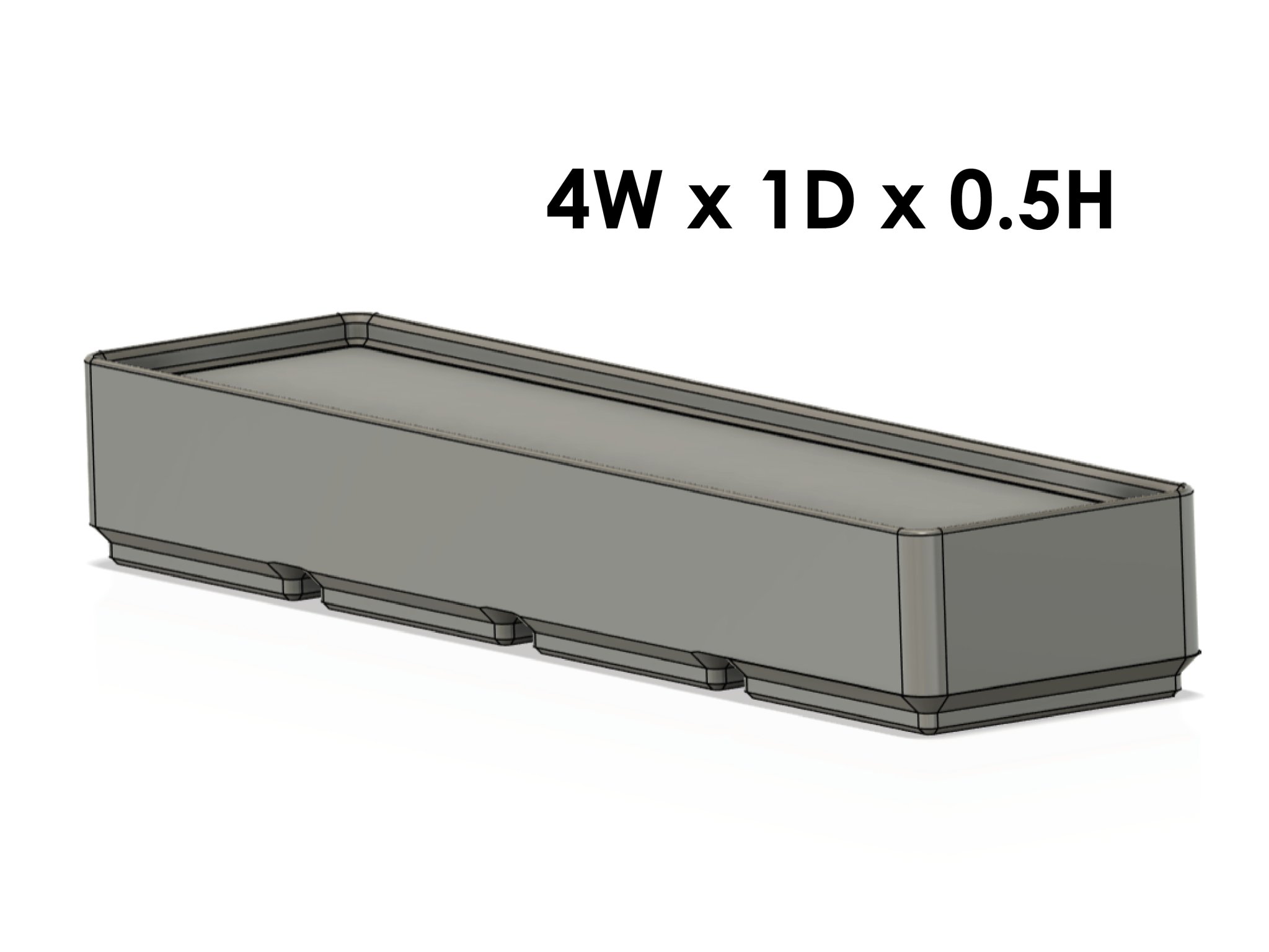 Hộp Gridfinity Tùy Chỉnh Điền Sẵn (Fusion 360)