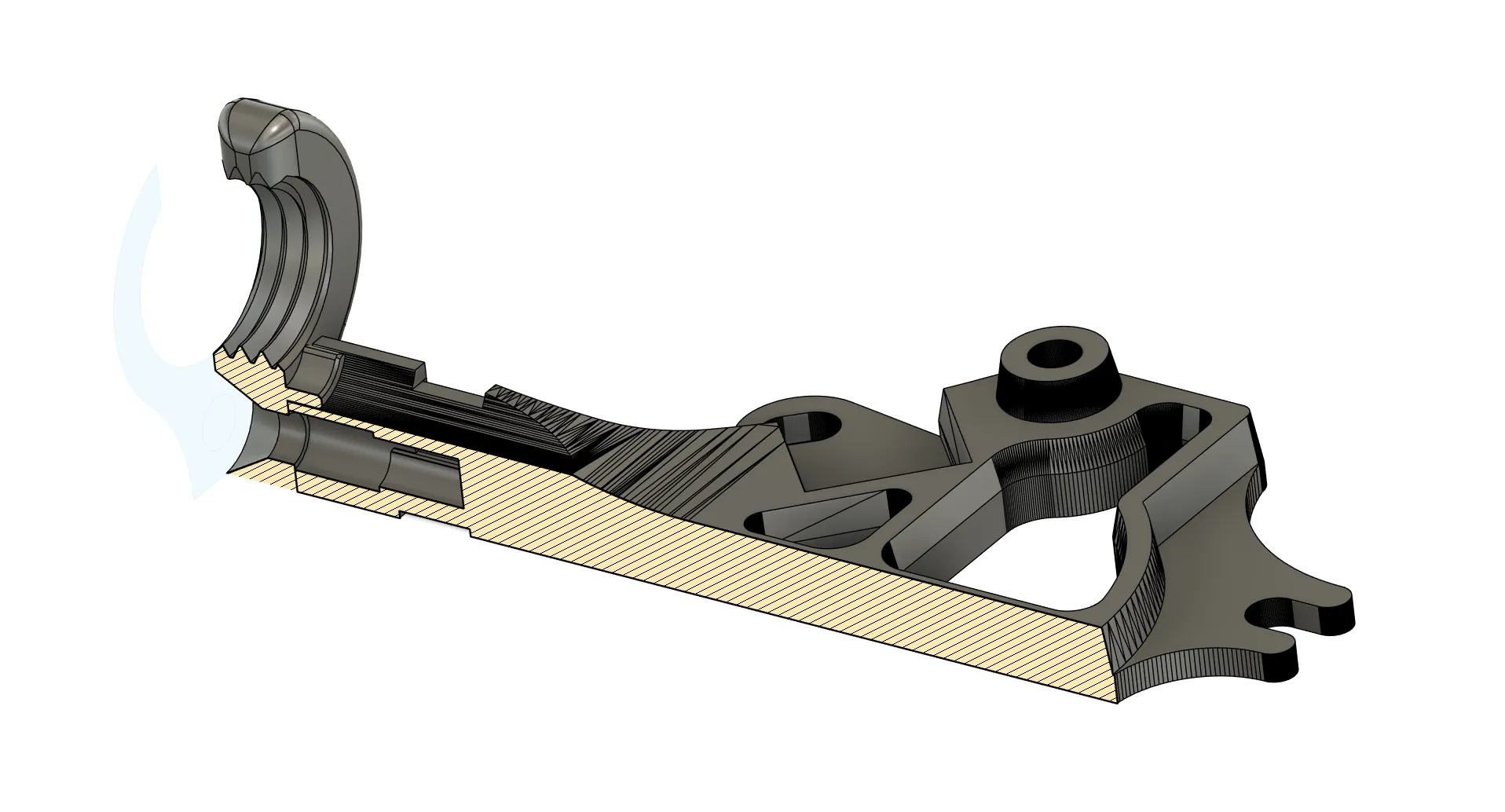 Xol Toolhead | Đế EBB36 - VZ-Hextrudort-Thấp [Ống Luồn Cáp M12]