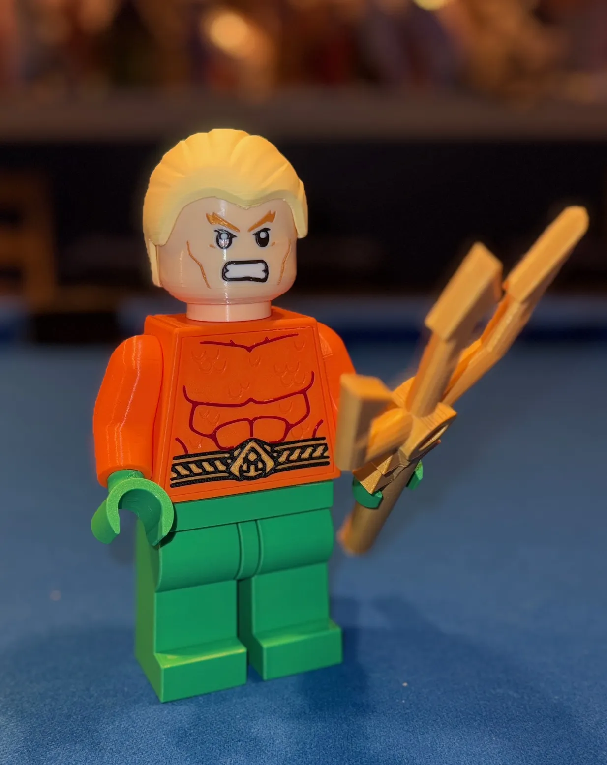 Mô hình Lego Aquaman Khổng Lồ Tỷ Lệ 5:1