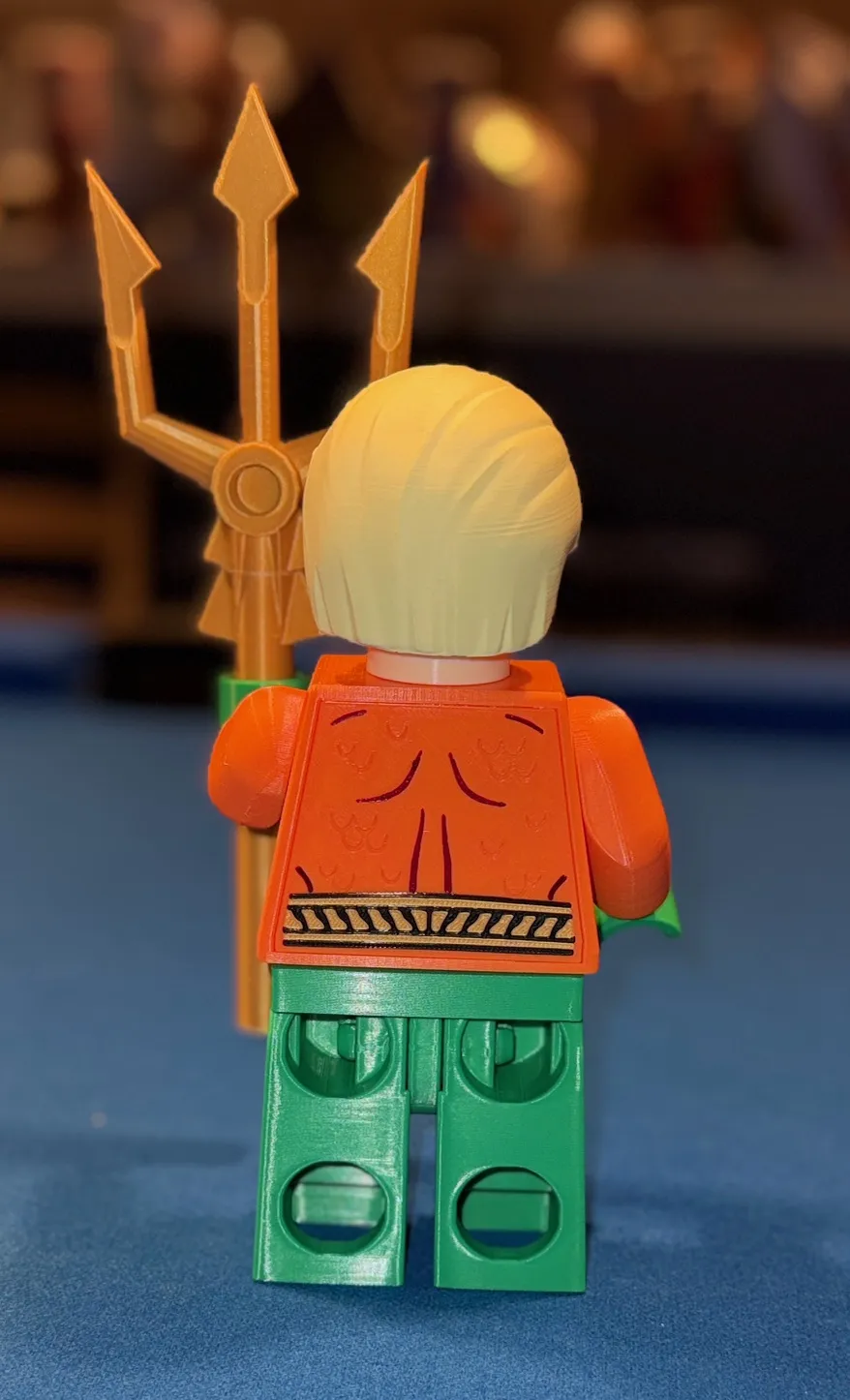 Mô hình Lego Aquaman Khổng Lồ Tỷ Lệ 5:1