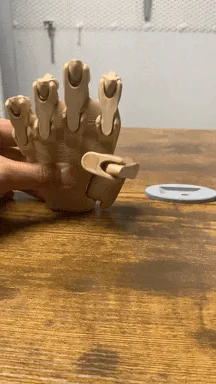 Chân đế Bàn tay (cho Mô hình Bàn tay Khớp nối Tạo dáng của Michael Wycoff)