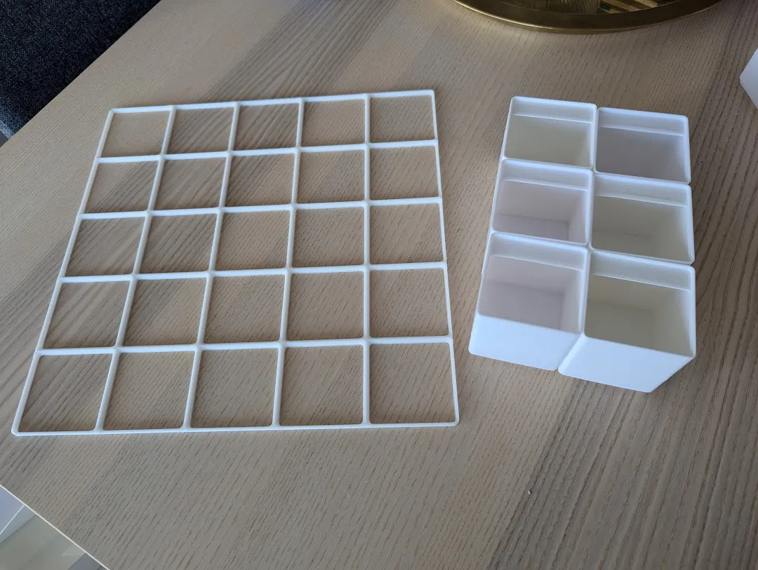 Khay lưu trữ LEGO Brickfinity cho ngăn kéo IKEA ALEX