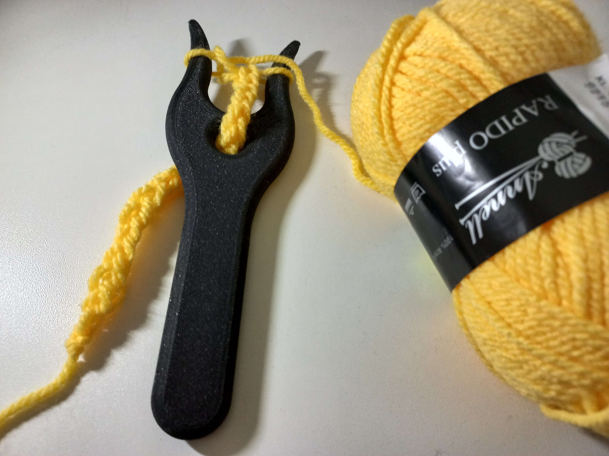 Công cụ đan len Lucet Fork cho dây và sợi