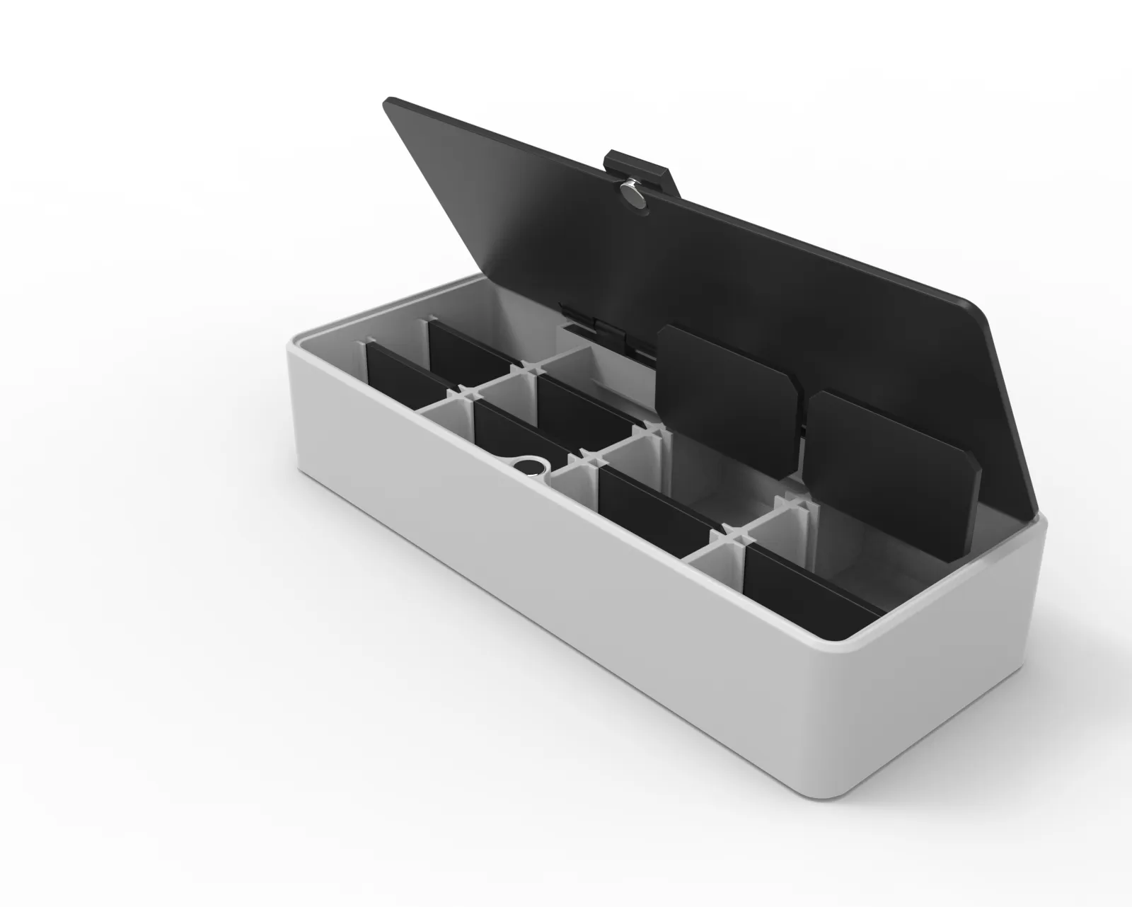 Hệ thống lưu trữ mô-đun UMSS với hộp có nắp