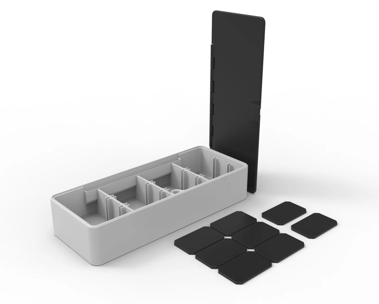 Hệ thống lưu trữ mô-đun UMSS với hộp có nắp