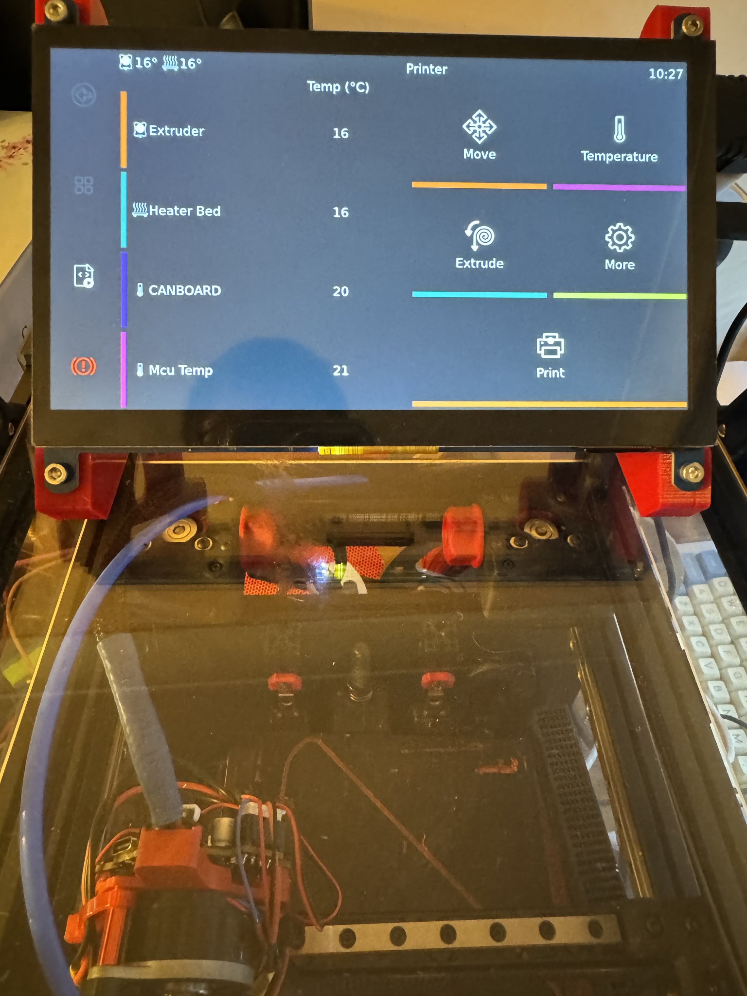 Giá đỡ màn hình HDMI 7 inch cho Voron V0