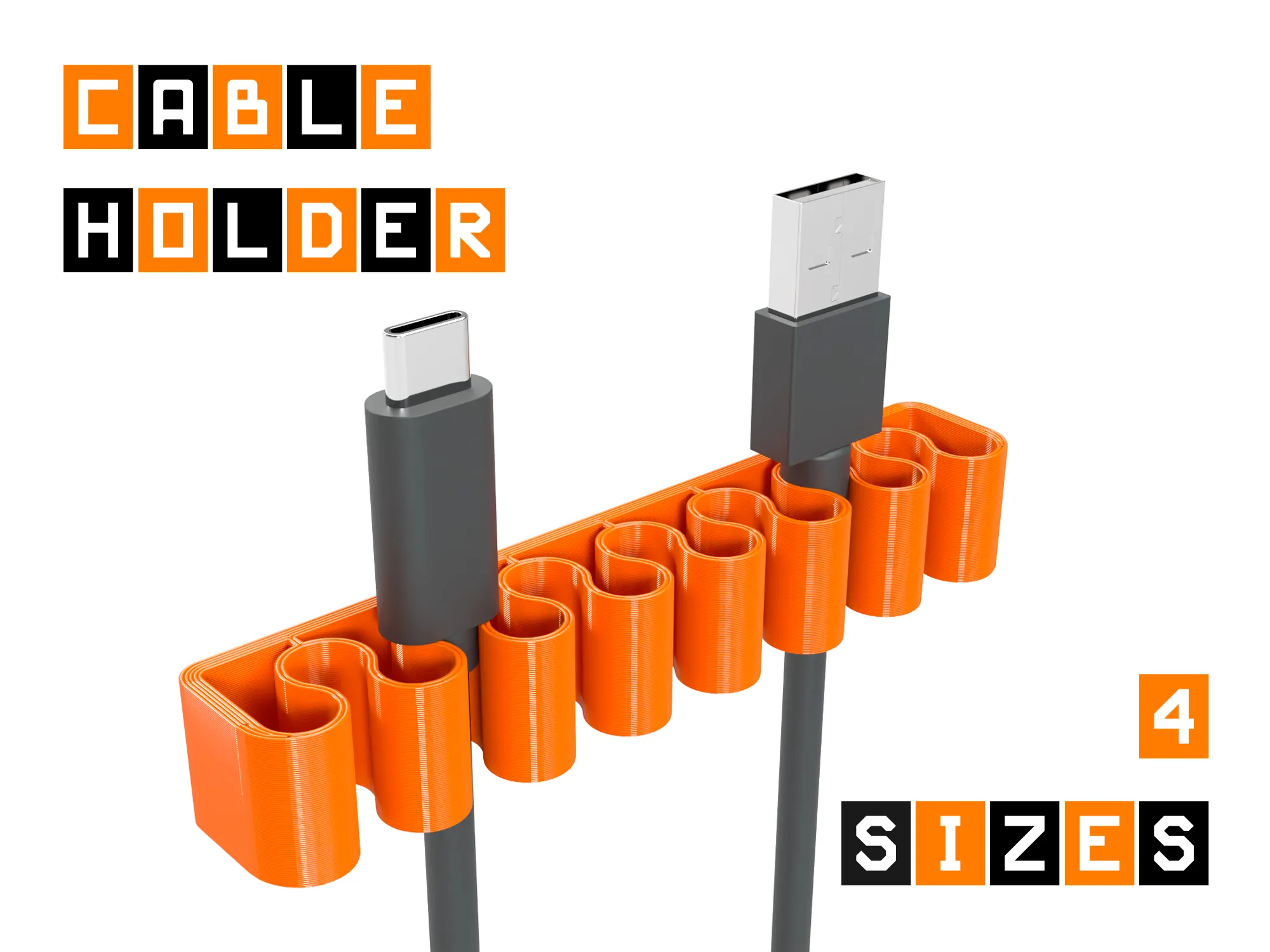 Giá đỡ cáp đa năng với 4 kích thước khác nhau