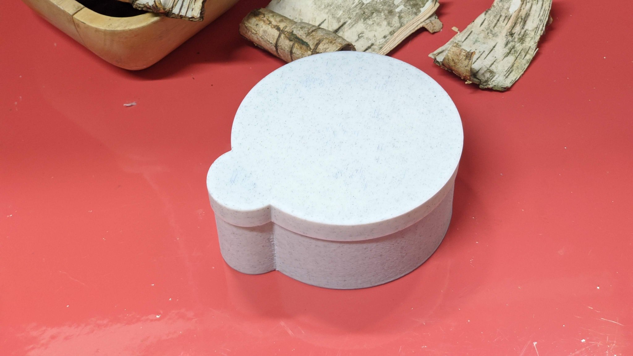 Hộp tròn và nắp cho đĩa đánh bóng 75mm