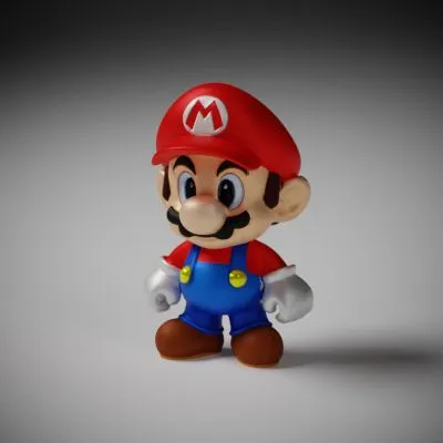 Nhân vật Super Mario dễ thương từ trò chơi Nintendo