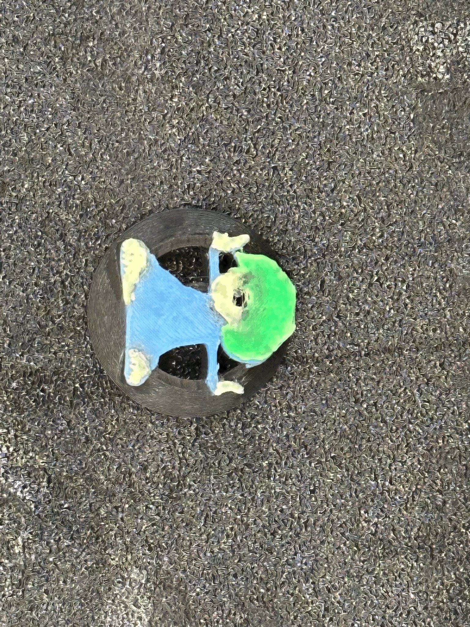 Lemming trong máy giặt - Đĩa cho cửa sổ chuyển động Filament từ Bambu Lab A1mini