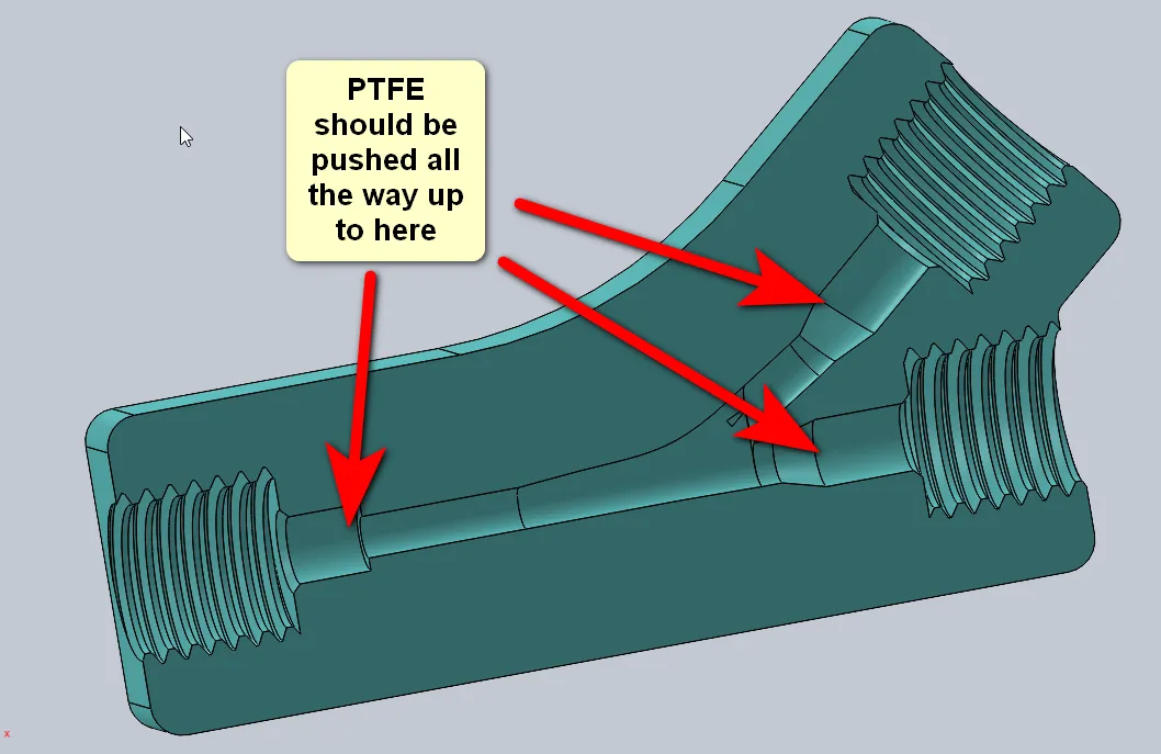 Bộ chia Y hoạt động cho máy in Bambulab