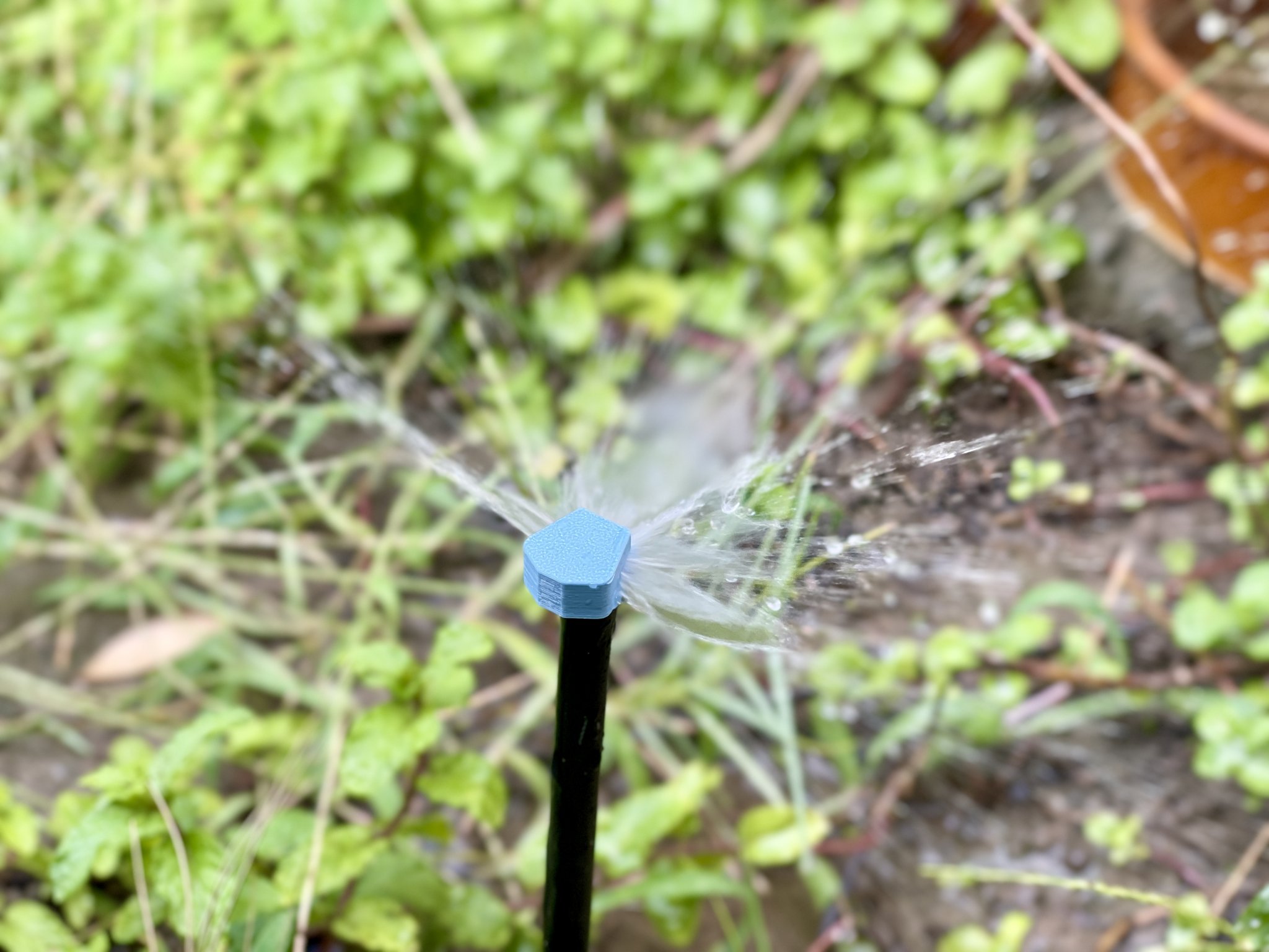 Vòi phun sương vi mô cho tưới cỏ trong vườn