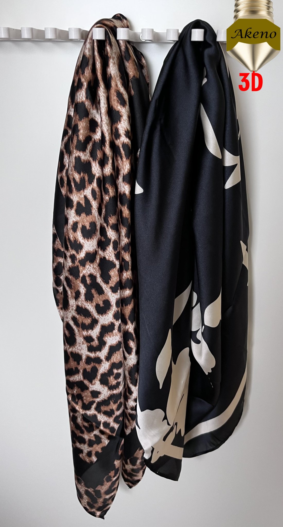 Giá đỡ khăn quàng tiết kiệm không gian cho tủ quần áo