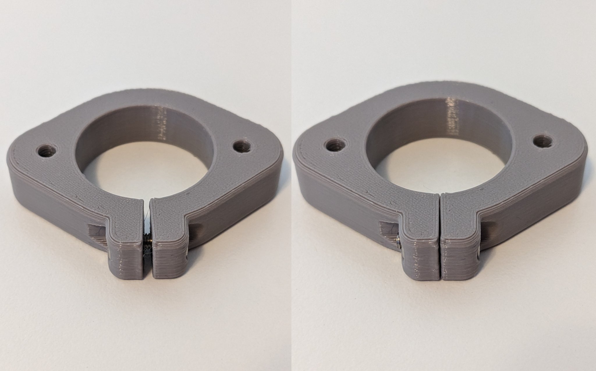 Kẹp thanh RepRack M3 cải tiến cho thanh thép