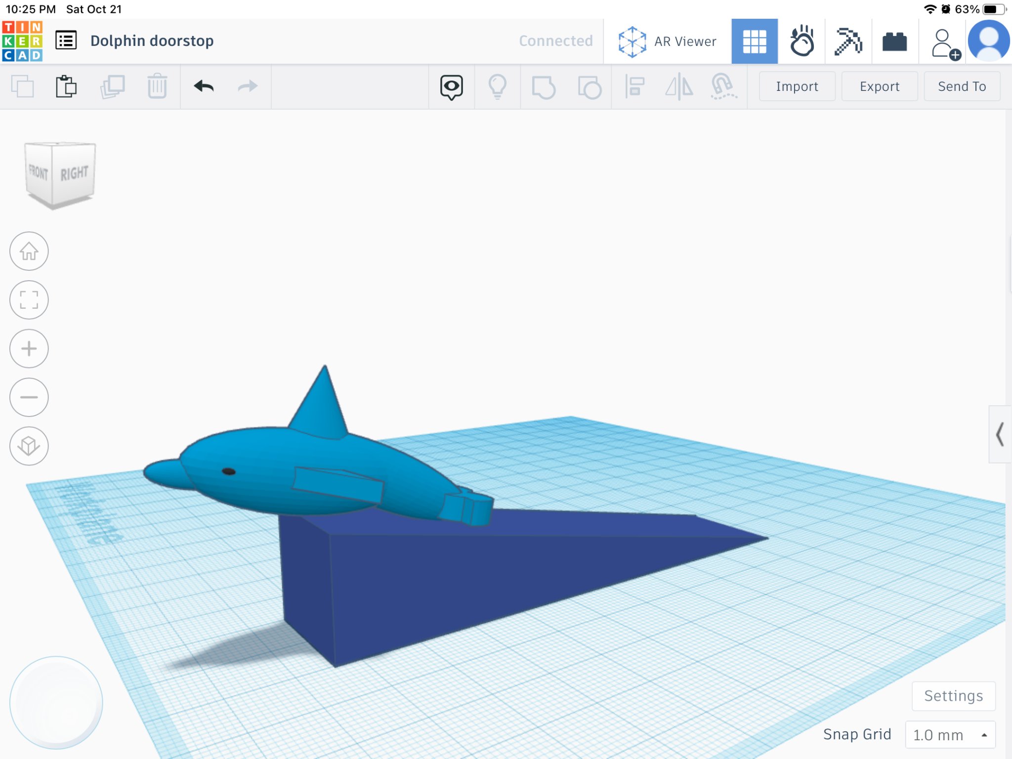 Chặn cửa hình cá heo
