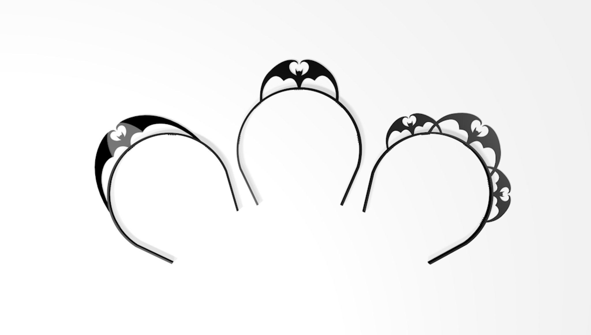 Băng đô dơi kiểu tiara cho Halloween