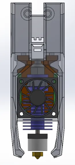 Giá đỡ V6 cho mô hình rookery sử dụng thanh 4020 dài
