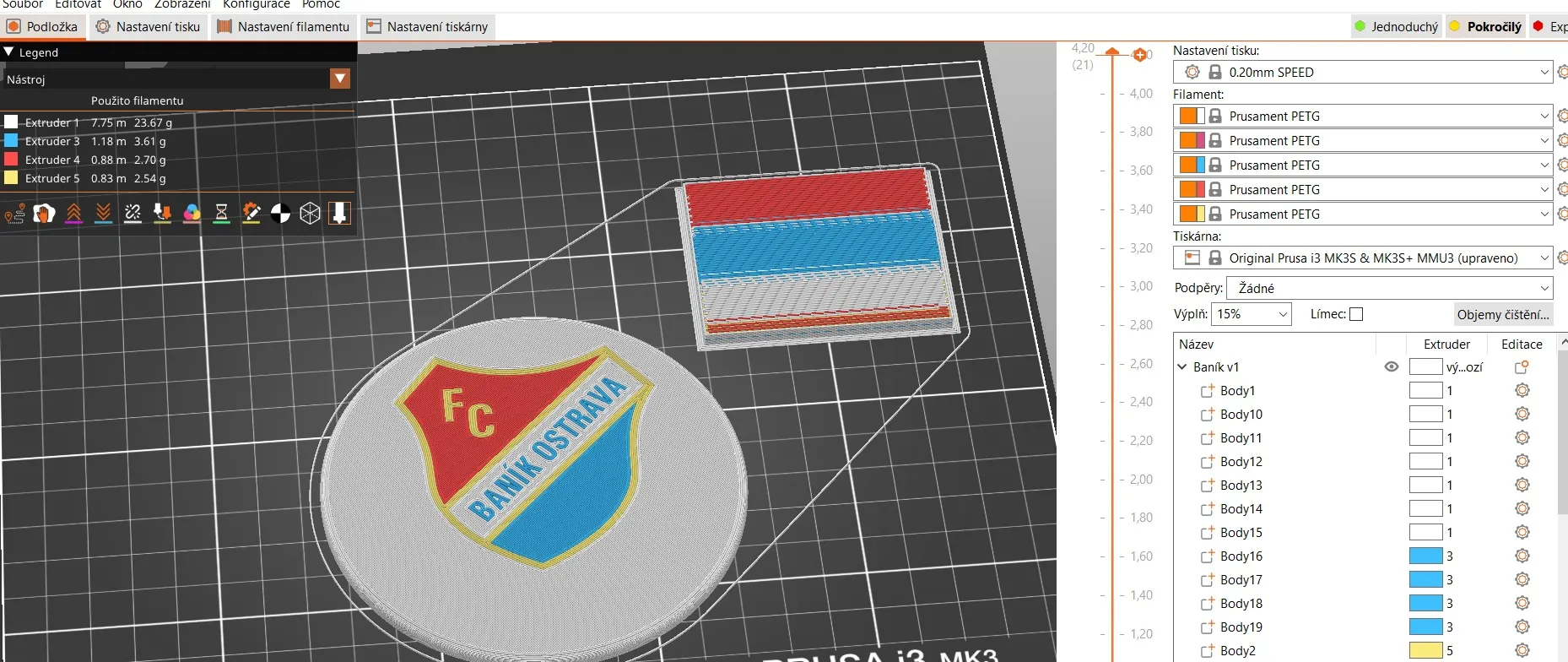 Đĩa lót ly FC Baník Ostrava