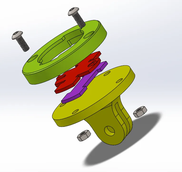 Bộ chuyển đổi Garmin Universal v.2 cho gopro và MTB