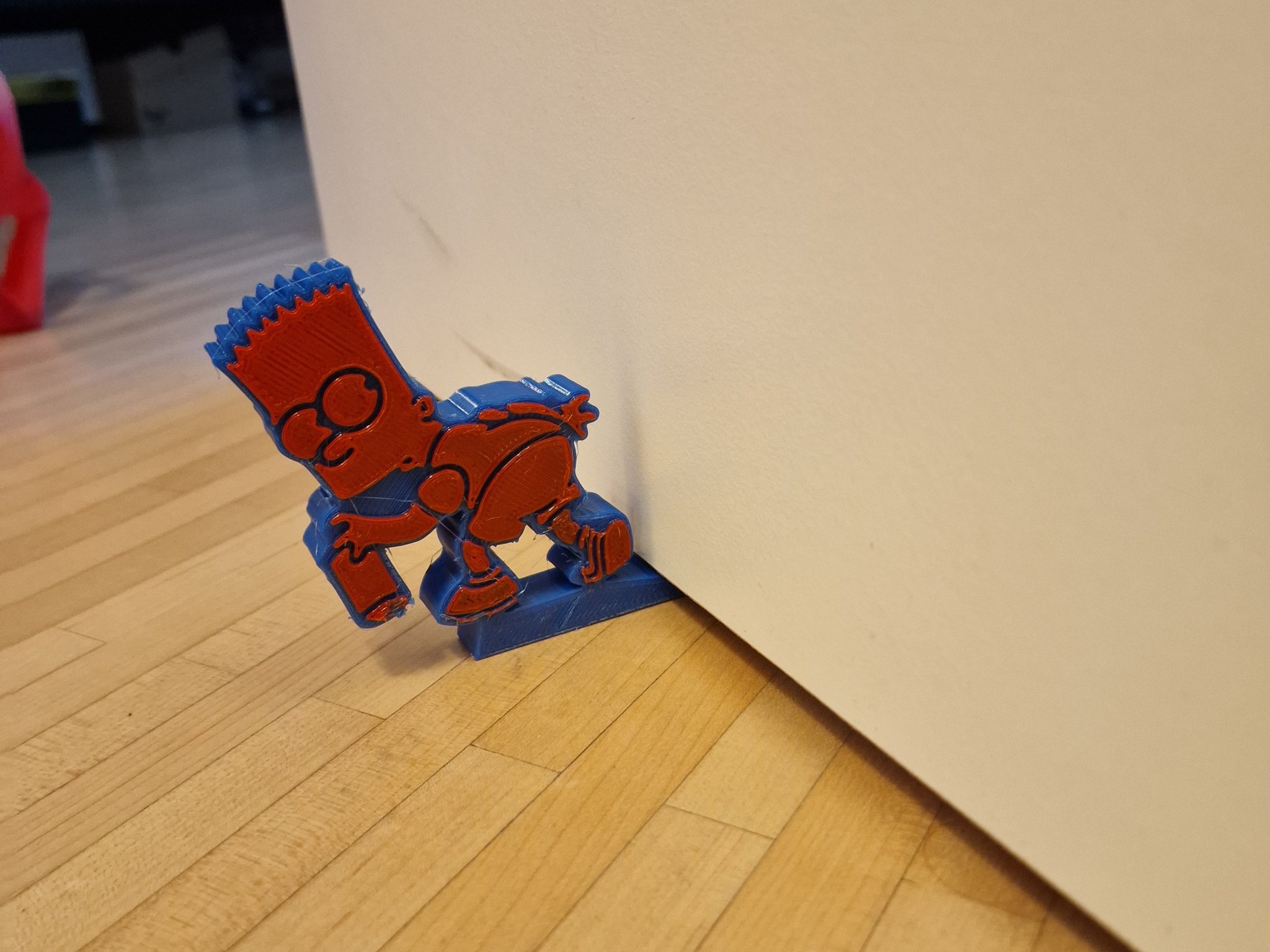 Chặn cửa Bart Simpson in từ PLA