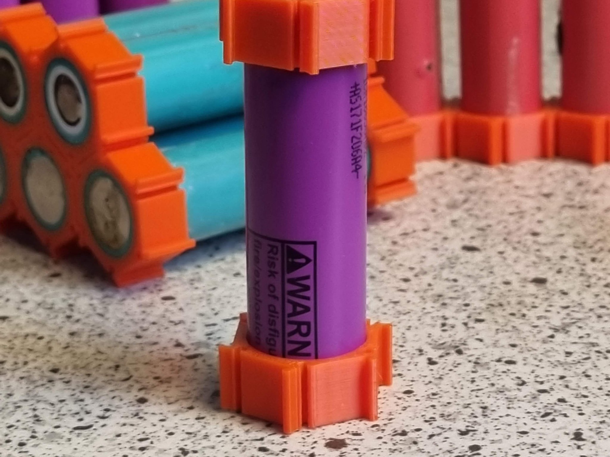 Hệ thống giá đỡ 18650 tối ưu cho pin lithium