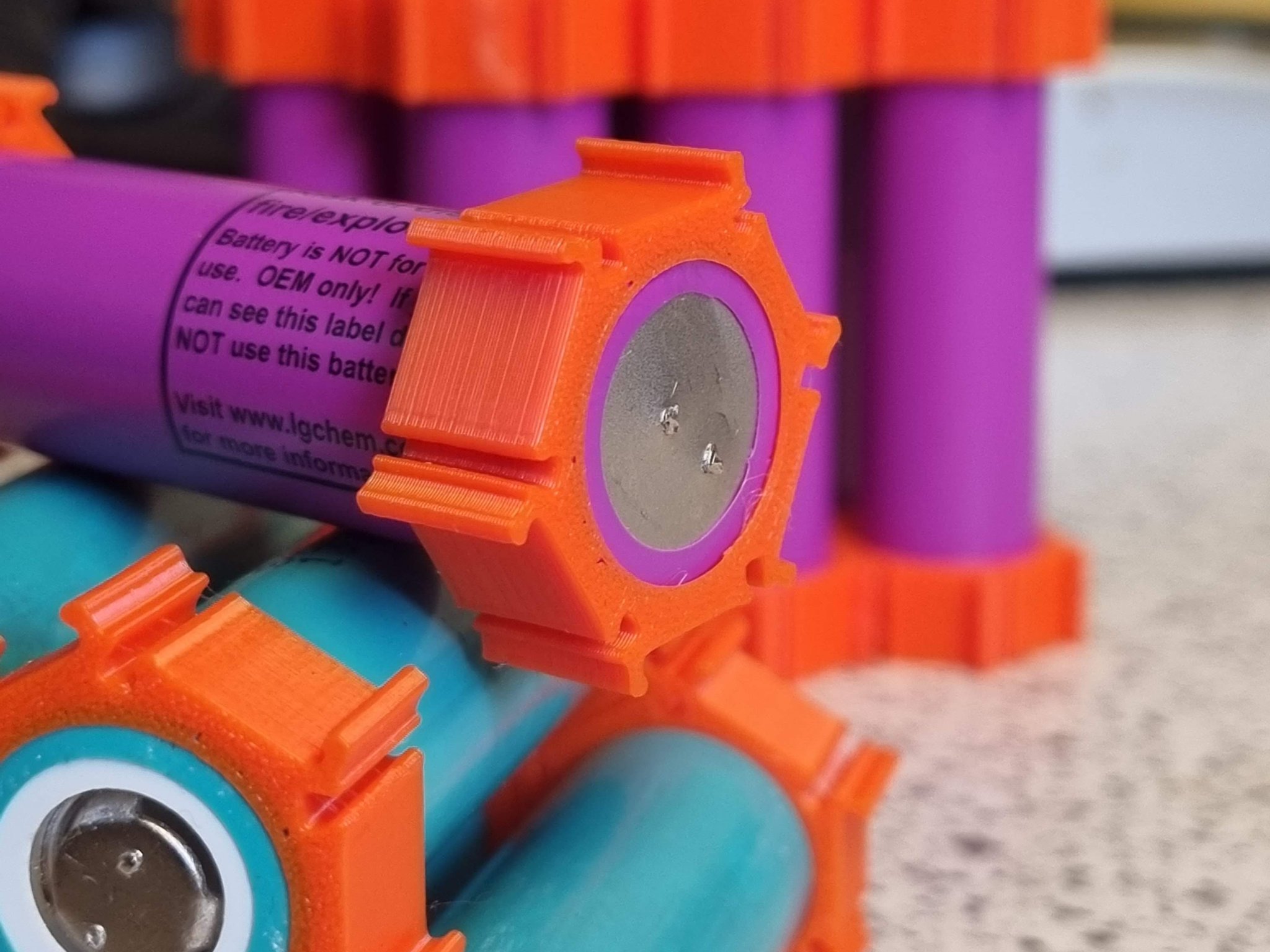 Hệ thống giá đỡ 18650 tối ưu cho pin lithium