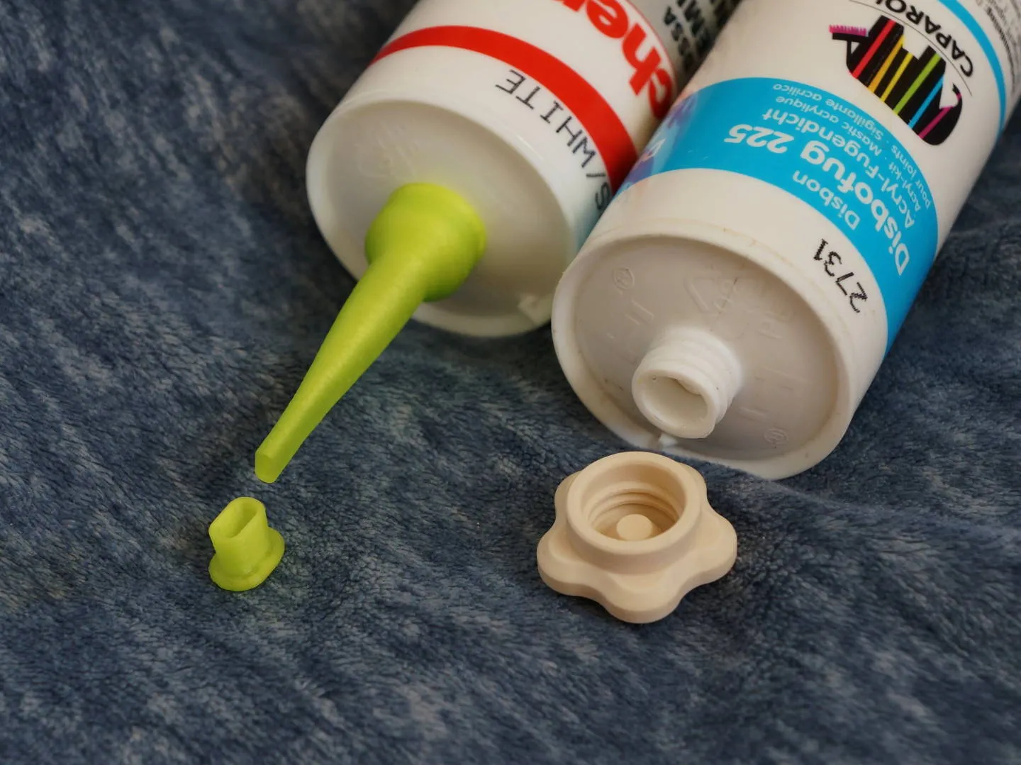 Vòi phun và nắp cho cartridge keo, silicone 15mm