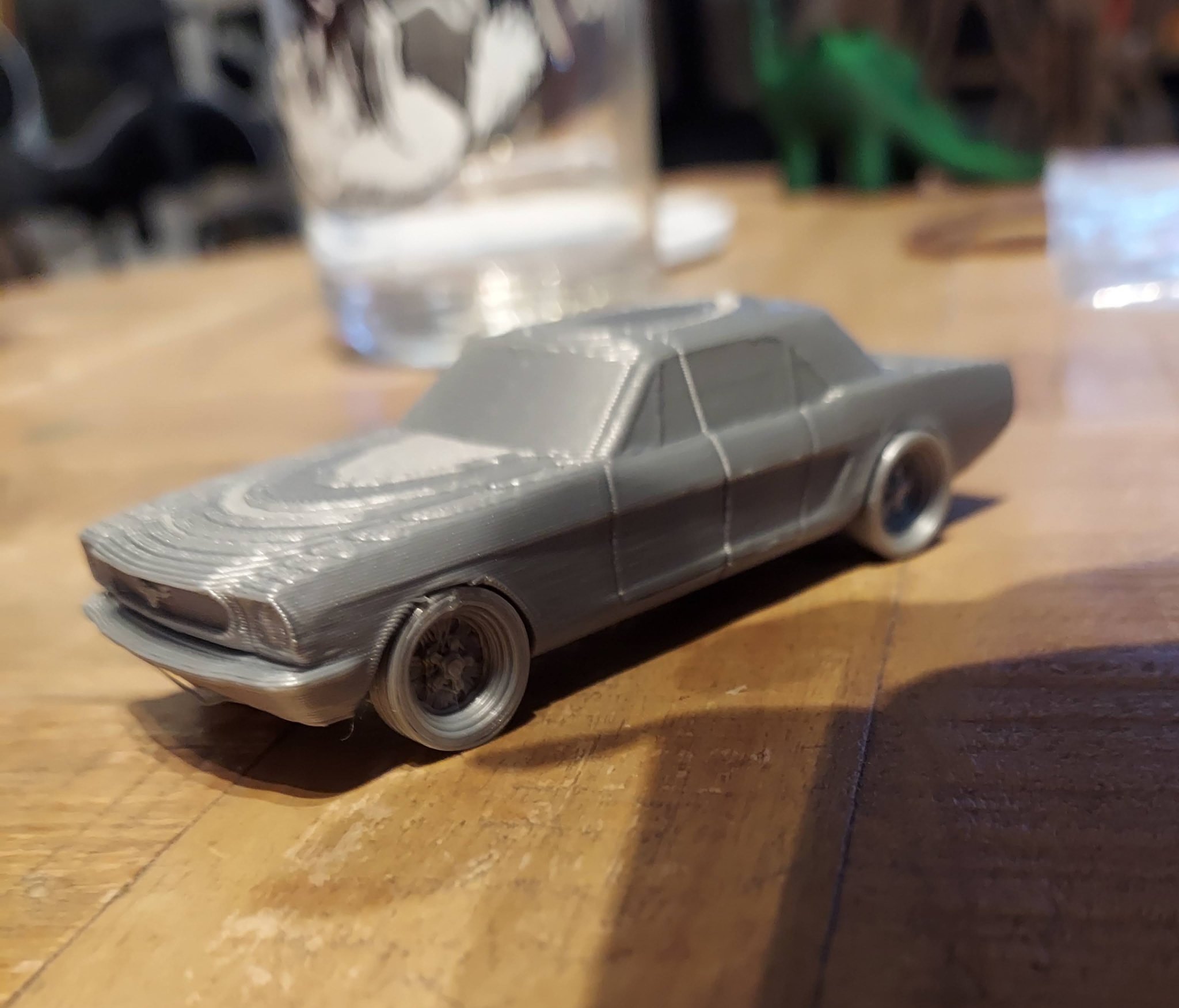 Mustang 1966 in 1 mảnh dễ in