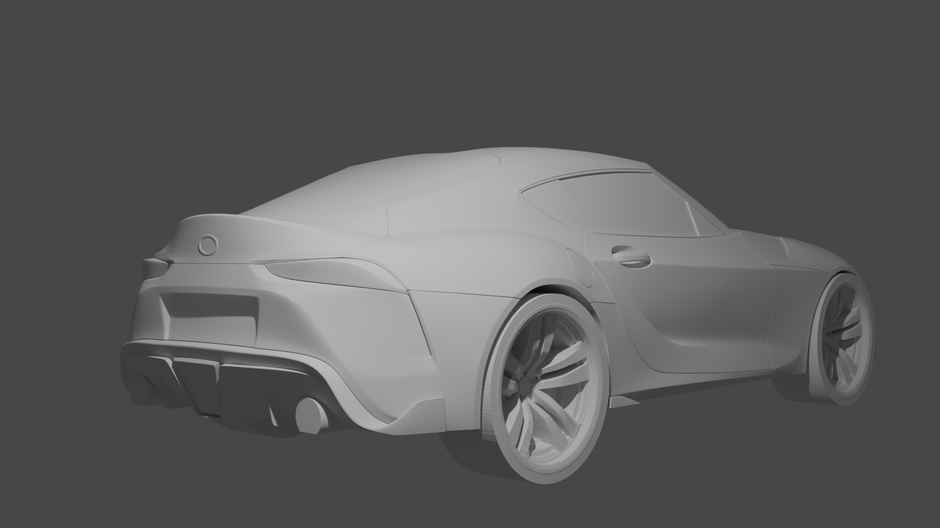 Toyota Supra A90 mô hình in dễ dàng năm 2020