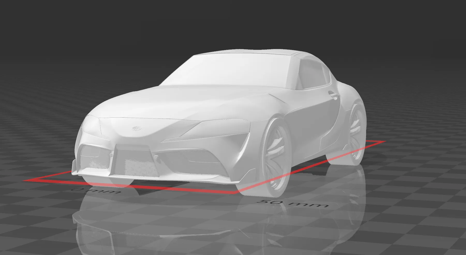 Toyota Supra A90 mô hình in dễ dàng năm 2020