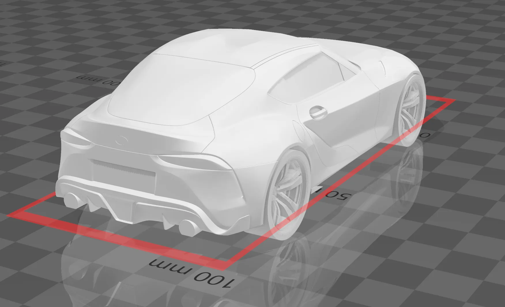 Toyota Supra A90 mô hình in dễ dàng năm 2020