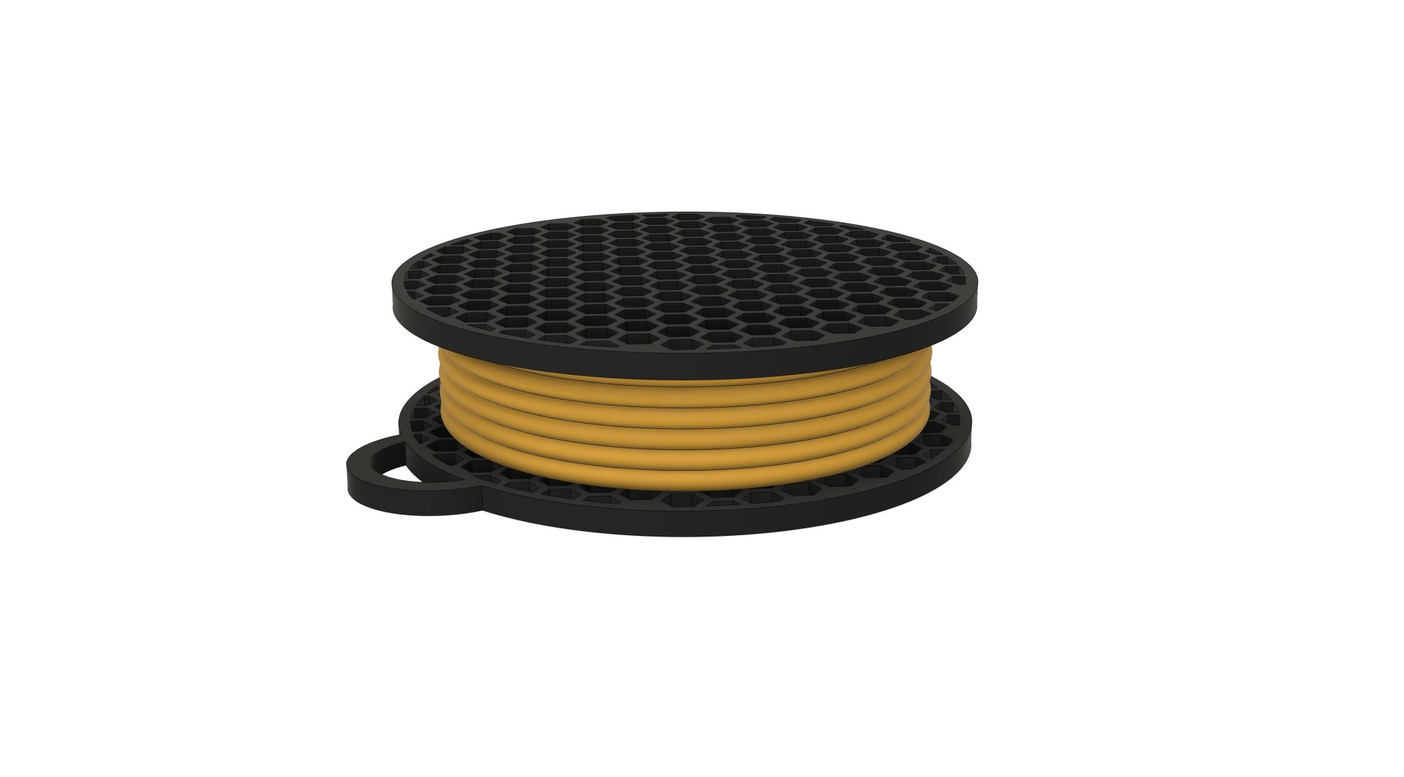 Móc chìa khóa giấu Airtag hình cuộn filament