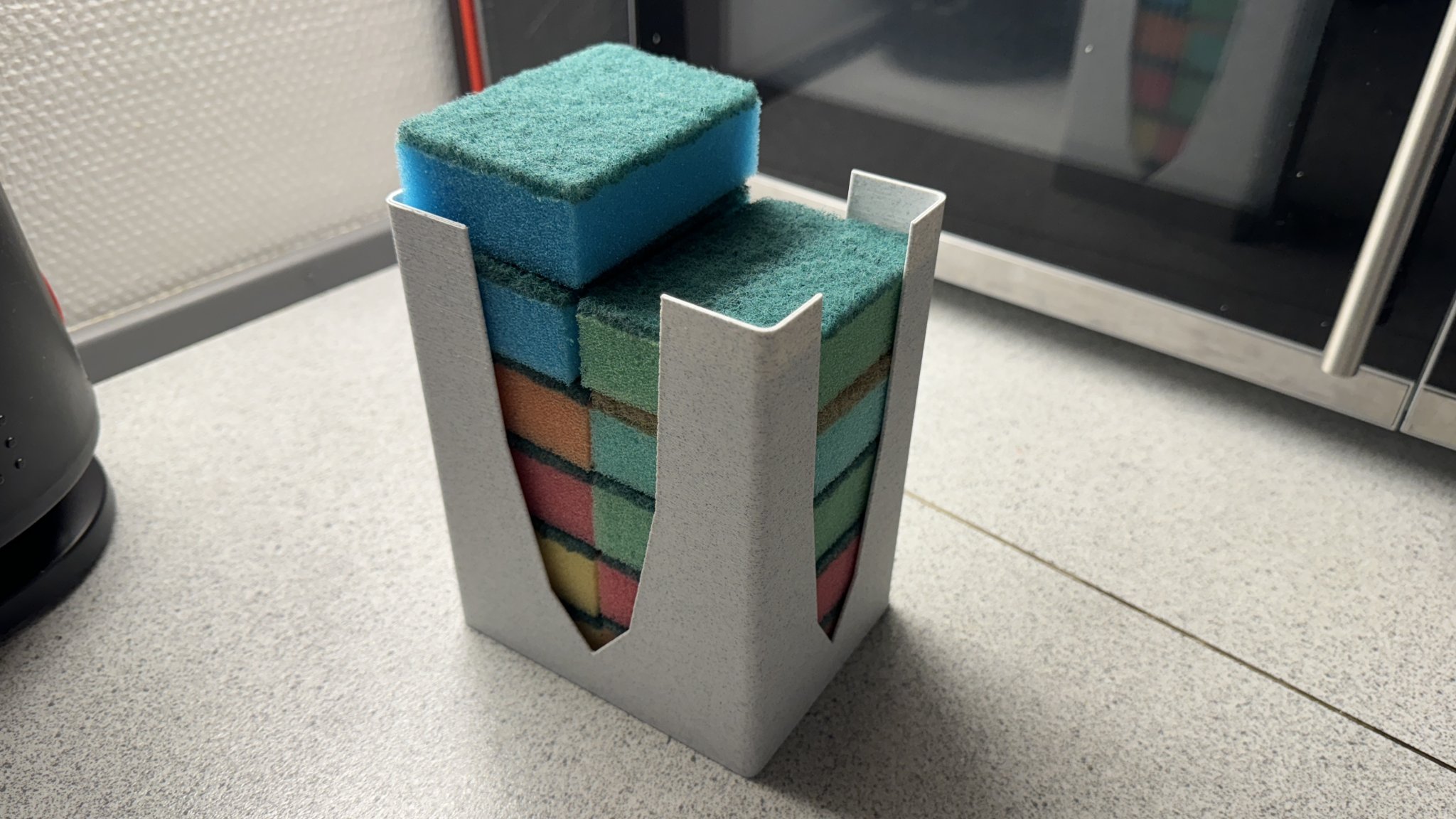 Giá đỡ bọt biển rửa chén cho 12 miếng bọt biển