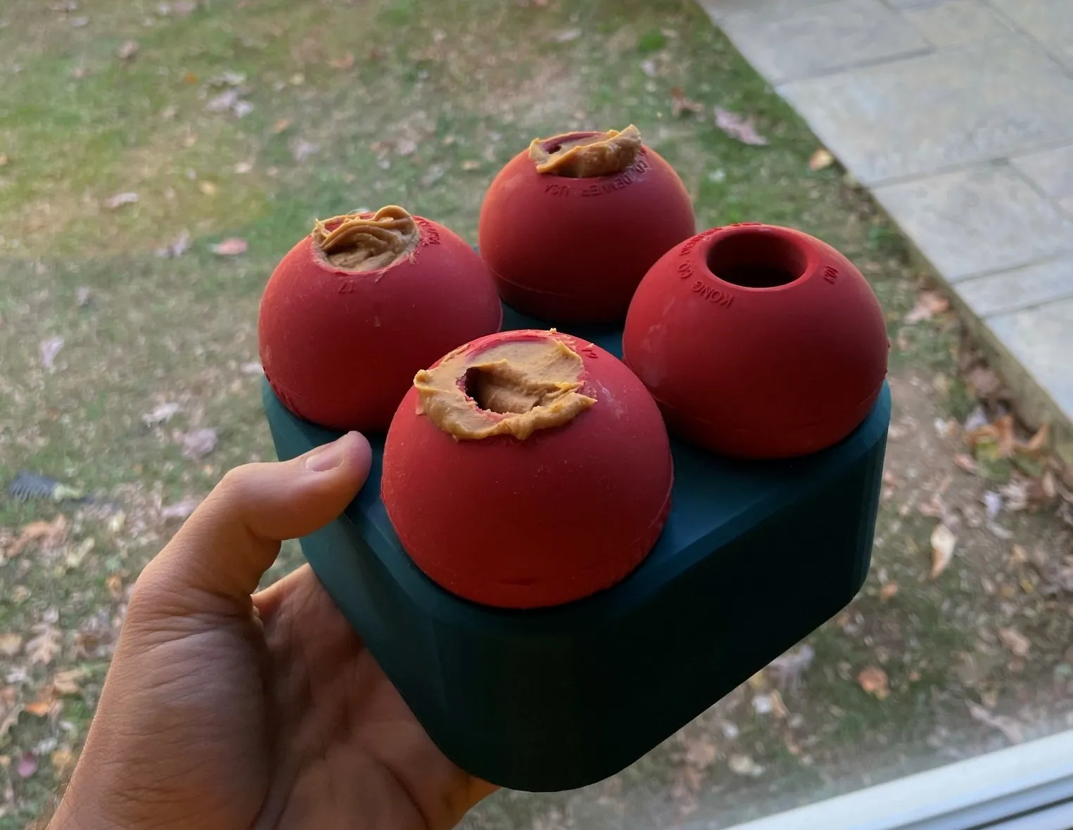 Khay đông lạnh cho đồ chơi chó Kong lớn