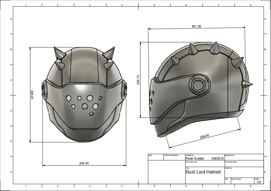 Mũ Rust Lord trong Fortnite