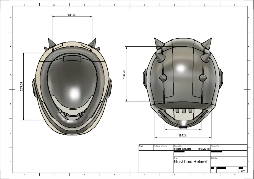 Mũ Rust Lord trong Fortnite